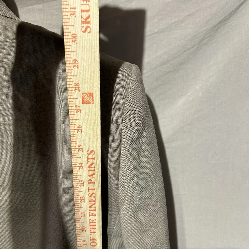 Nicklaus Golf Sport Coat Blazer 48R Tan Beige Stretch Wool Blend 2 Button